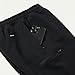 JAANUU Osmo Men’s Scrub Jogger Pants – UltraLAST 4-Way Stretch, 8 Pockets, Classic Fit, Mid-Rise Medical Uniform Joggers - Black, Small