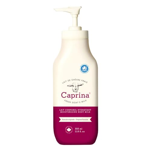 Caprina by Canus Fresh Goat's Milk Body Lotion Formula, 11.8 Ounce, Original