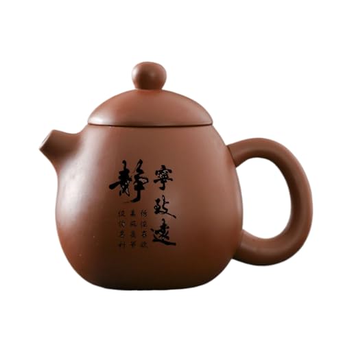 Juego de té chino Kungfu para oficina con tetera de arcilla Zisha hecha a mano