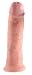 Pipedream King Cock Dildo, Flesh, 10 Inch
