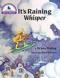Hardcover It's Raining Whisper Book