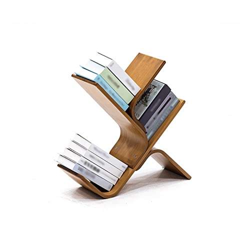 HHeaeR Revistero Suelo Estantería en Forma de árbol con Arco Creativo, Estante de exhibición Curvo for Oficina y Sala de Estar, revistero, Estante for Libros de Madera Revistero (Size : 3 Tier)