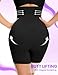 SIMIYA Shapewear Tummy Control Shorts for Women, 5-IN-1 Body Shaper High Waisted Girdle Boyshort Slip Short for Under Dresses Black
