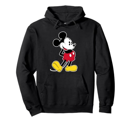 Disney Mickey Mouse Pose Clásica Sudadera con Capucha