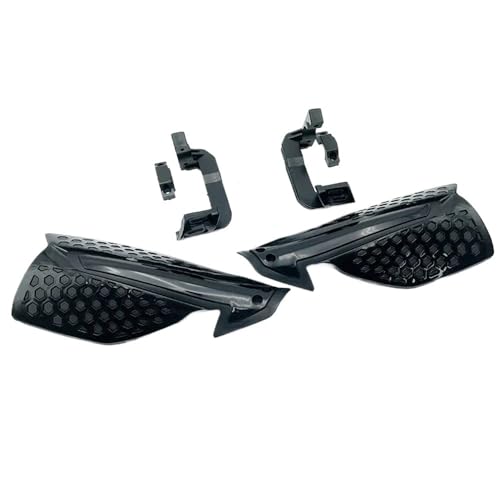 Protège-mains moto déviateur de projections pour guidon 22mm tout-terrain