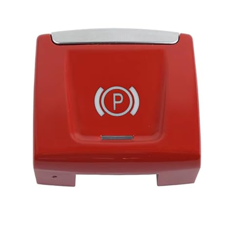 Botón interruptor freno estacionamiento electrónico rojo con pulsación precisa para X1 X2