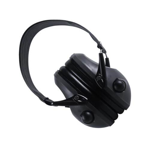 Casque antibruit réglable 21dB fini les sifflements au tir sportif et à la chasse en ABS