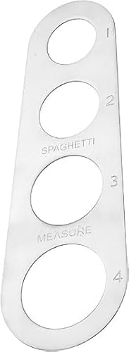 Silvery Spaghetti Measurer, Stainless Steel Spaghetti Measurer Measuring Tool Pasta Portion Control Gadgets Portion Cooking Tool for Pasta and Noodles Creative, Cook's Tool and Gadget Sets