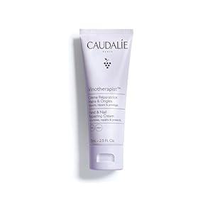 Caudalie Vinotherapist Hand and Nail Cream with Shea Butter and Grapeseed Oil, Vegan and Dermatologically Tested, 75 mL