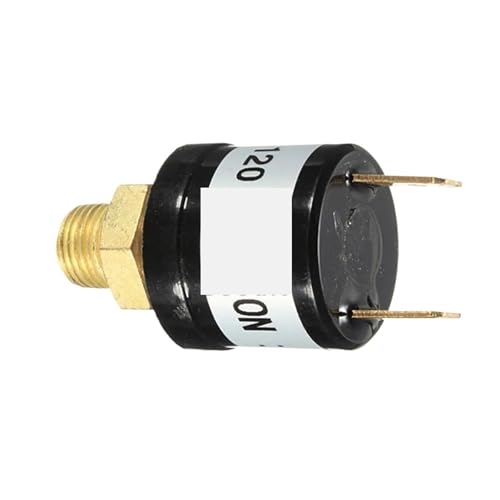 Interruptor de control de presión para compresor de aire y válvulas de agua 90-120 PSI 2