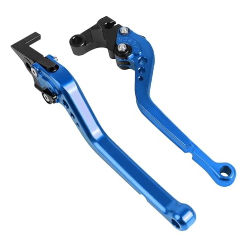 �ɓK������X�Y�L V-�X�g���[�� 650/XT 800/DE/RE 250 DL650 SV650 GSX-8S GSX-8R GSX-S750 GSR750 �u���[�L�N���b�`���o�[�n���h�����o�[ �����\�ȃV���[�g�u���[�L(BLUE 177MM)
