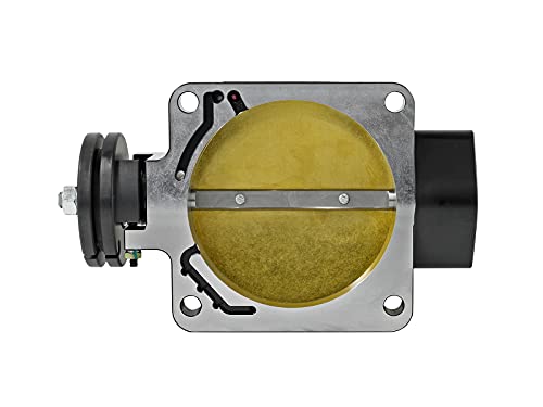 Image of Skunk2 Racing 309-05-0905 Pro-Series Black Anodized 90mm Billet Throttle Body