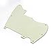 Jazzcaster/telemaster Hybrid Style Guitar Pickguard,no pickup, Mint Green