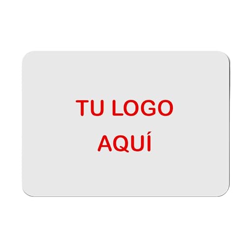 Imagen de Kembilove® Alfombrilla de Ratón con Logo de Empresa 1 Unidad Personalizada con Imagen Corporativa Accesorio de Oficina o Merchandising Regalo Corporativo para Clientes
