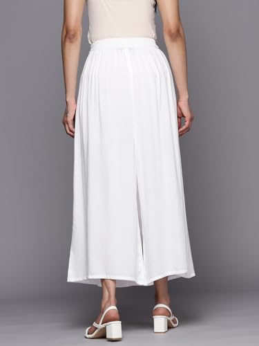 Image of Libas Solid Viscose Palazzo