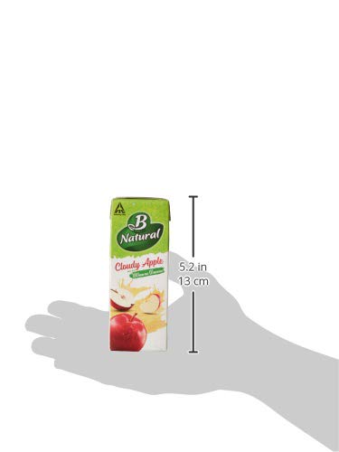 Image of B Natural Apple Juice, Goodness of fiber, 180 ml