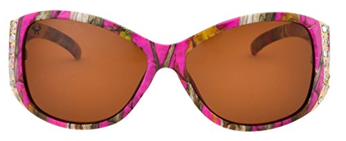 Hornz Pink Camouflage Polarized Sunglasses for Women3