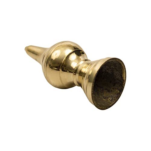 Putrika Traditional Handcrafted Brass Temple Top Kalash | Gopuram kalasam | Thazhikakkudam | Kumbham | Purnakumbha Pital Wood - Home Temple kalasam - Mugali Kalas