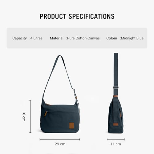 Image of DailyObjects March Crossbody Sling Bag for Women | Stylish crossbody sling bag for girls /women - Large