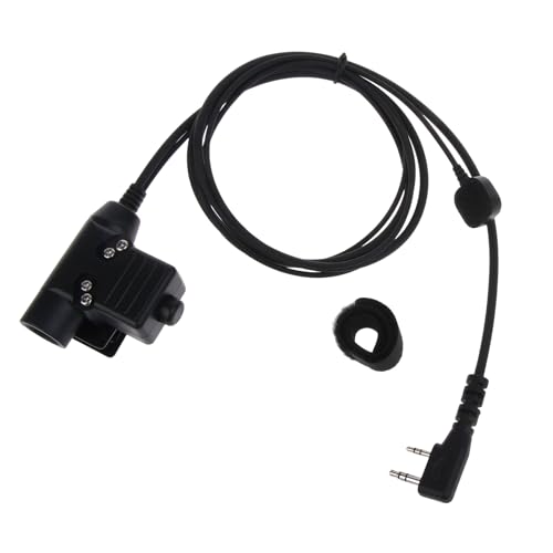 MHADBKH U94 with Finger Launch Button PTT for TK-3107 TK-3207 TK-3207G TK-3230 TK-3160 TK-2160 TK-1118 TK-278 2 Way Radio