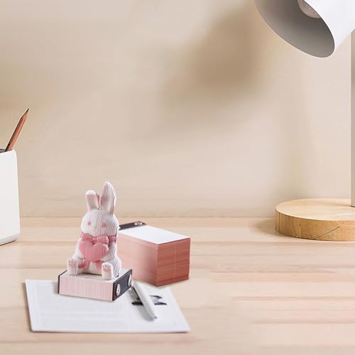 Bloc-notes 3D décoratif, cadeau idéal pour bureau pour collègue