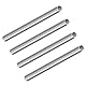 LAVMHAB 304 Edelstahlrohr 13mm Außendurchmesser x 1mm Wandstärke, 200 mm Länge, nahtlose runde Edelstahl Rohr (4 Stück)