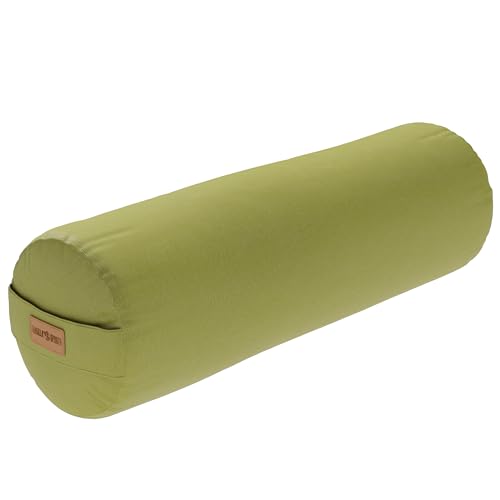 GORILLA SPORTS Yoga Bolster Color Verde