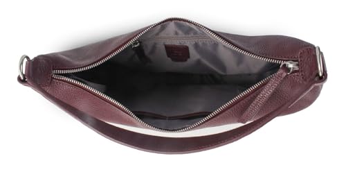 Sac à main Vika Hobo L Wine Jost en cuir aux finitions soignées