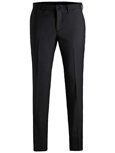 Jack & Jones Homme Jprsolaris Trouser Noos Pantalons habill s, Noir, 40 EU