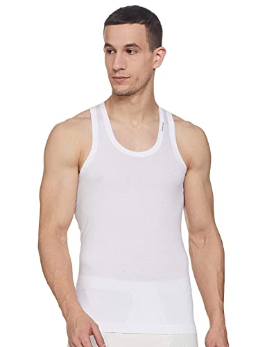 Image of Rupa Frontline Sleeveless Vest for Men, 100% Cotton Material, Round Neck, Regular Fit, Pack of 3