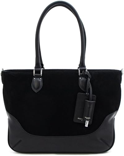 �y�b�������r�_ �g�[�g�o�b�O �X�G�[�h �V�������N���U�[ �R���r�g�[�g�o�b�O �r�A���b�c PELLE MORBIDA BIARRITZ PMO-MB048BI PMO F �u���b�N�iC05�j