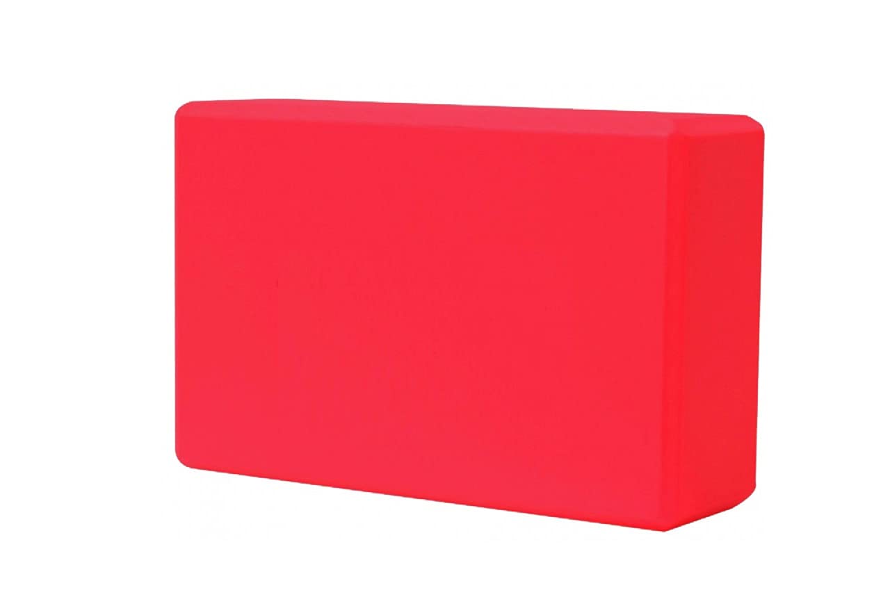 IRIS Fitness Yoga Block EVA Foam Brick Provides Stability Balance & Support, Improve Strength and Deepen Poses Exercise Blocks - Great for Yoga, Pilates, Workout, Fitness & Gym (Red)-image-32