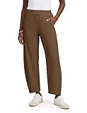 LOMON Spring Brown Pants for Women Office Dressy Casual Business Travel Wide Leg Comfy Loose Fit New Outfits 2026 Fashion