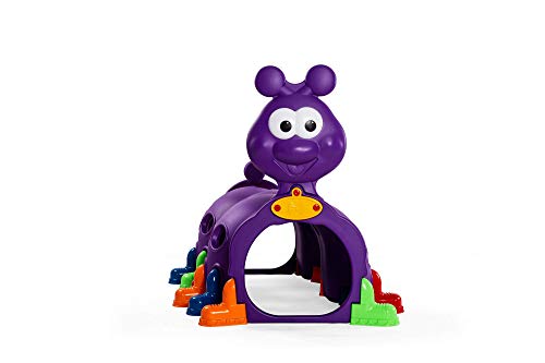 Smiley Little Genius Indoor/Outdoor Tunnel Climbing Play Structure (Caterpillar) - Thumbnail 5
