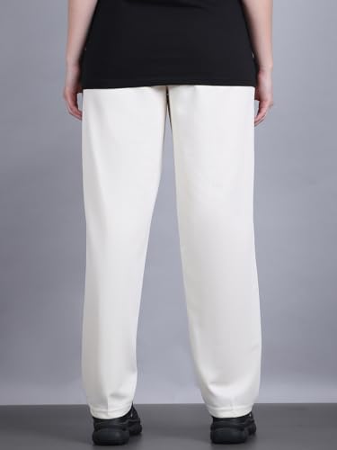 Image of Mack Jonney Solid| Relaxed Fit | Cotton Trackpant for Women-M27