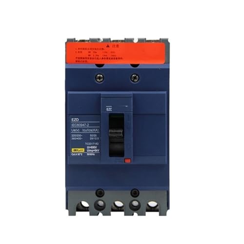 Disjoncteur boîtier moulé 125A triphasé EZD100E coupure haute performance 3P