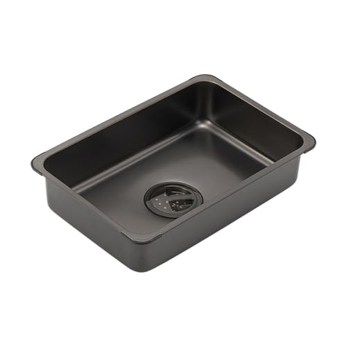 Lavavajillas de acero inoxidable – Lavabo al aire libre para camping, picnics y lavado de manos – Suministro esencial de cocina para cocinar y actividades al aire libre