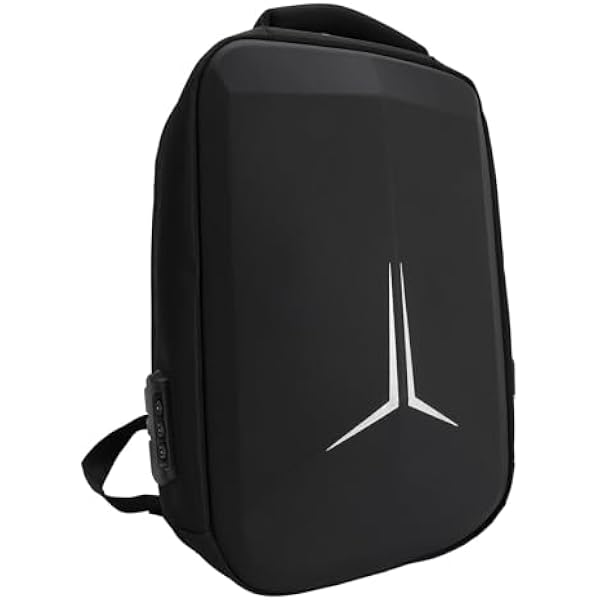 Mini Torba Podróżna Plecak do Przechowywania Wodoodporna Antena i Akcesoria do Użytku na Zewnątrz, Plecak na Laptopa z Zamkiem Szyfrowym i Portem