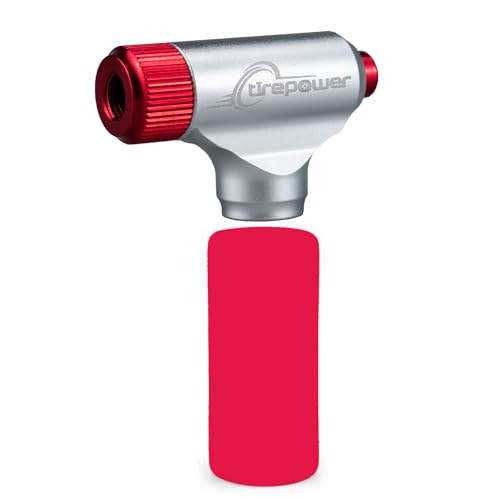 Inflador de pneu de bicicleta Co2, rápido e fácil, compatível com válvula Presta e Schrader, bomba d