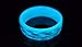 Core Carbon Rings - Handmade Ring Band - Men's or Women's Texalium Blue Glow Ring, Matte Finish, Glow-in-the-Dark, Durable, Scratch Resistant, Waterproof, Sizes 4-16, Custom Band Widths