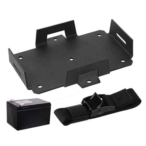 Voltaje de la bandeja de batería - Caja de montaje de batería | Equipo eléctrico de barco para motocicletas, generadores, Jetskis, ATVS, Kayaks