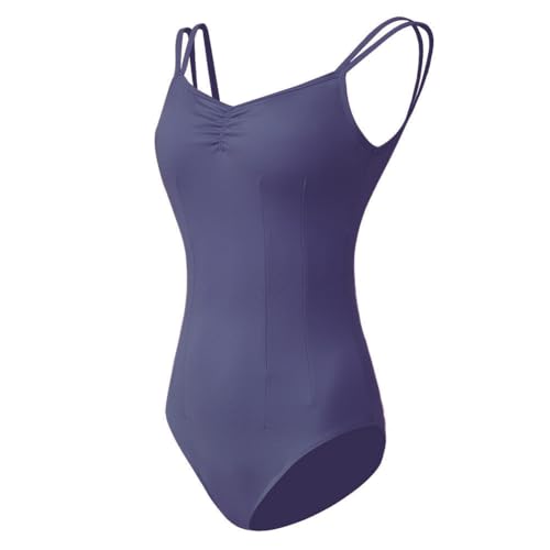 Justaucorps de danse caraco pour femme et fille avec dos nu pour tenue de danse classique