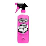 Muc Off 664US Nano-Tech Motorcycle Cleaner, 1 Liter - Fast-Action, Biodegradable Motorbike Cleaning Spray - Safe On All Surfaces and All Types of Motorcycle Pink