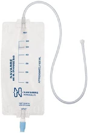 Bard Navarre Universal Gravity Drainage Bag - 600 mL