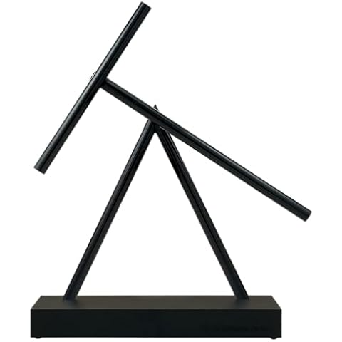 The Swinging Sticks Kinetic Energy Sculpture - Desktop Toy Version (Black/Black) Cover