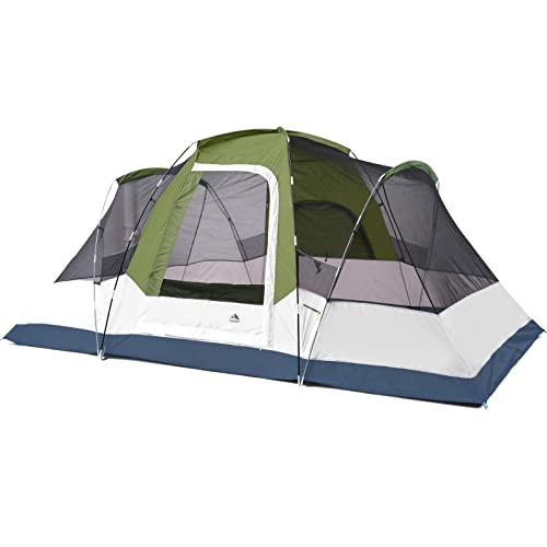 8 Person Camping Tents, 14’ X 8’ X 72'', Easy Set Up,Waterproof Family Tent For Outdoors & Travel With Large Mesh Windows #TOP1