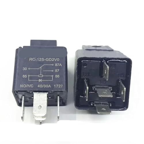 Relais 12V DC12V RC-12S-GD2VO commutateur automatique 5 pièces pour platine