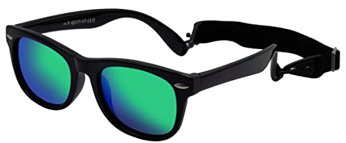 COOLSOME Toddler/Baby Flexible UV Protection Polarized Sunglasses Small for Age 0-33