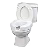 SP 3 Inch Extender Booster Elevated Raised Toilet Seat Risers for Seniors Adults Elderly Handicap Disabled Fits Most Standard and Elongated Toilets - White