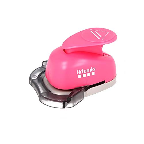 Artemio VIHCP404 - Perforatore Angolare Dritto, 2,5 Cm, Colore: Rosa-image